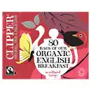 Clipper Fairtrade 80 Organic English Breakfast Bags 232g