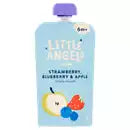 ASDA Little Angels Organic Squeezy Fruit baby food 6+ Months