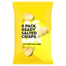 ASDA Essentials Ready Salted Crisps  6pack