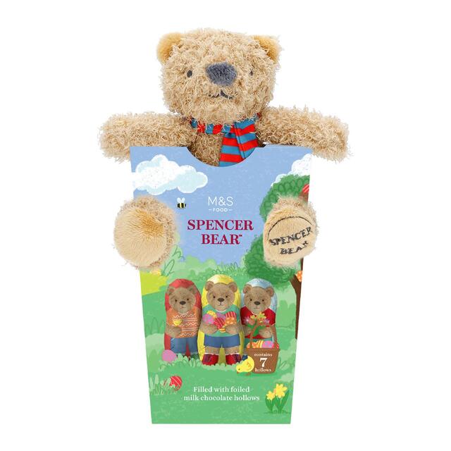 M&S Spencer Bear Plush & Chocolates 91g