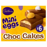 Cadbury mini eggs choc cakes 6pk  150g