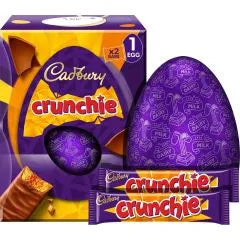 CADBURY CRUNCHIE CHOCOLATE EASTER EGG 190g