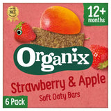 Organix Strawberry Organic Soft Oat Snack bars  6x30g  12+months