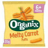 Organix Melty Carrot Puffs Organic 6+months