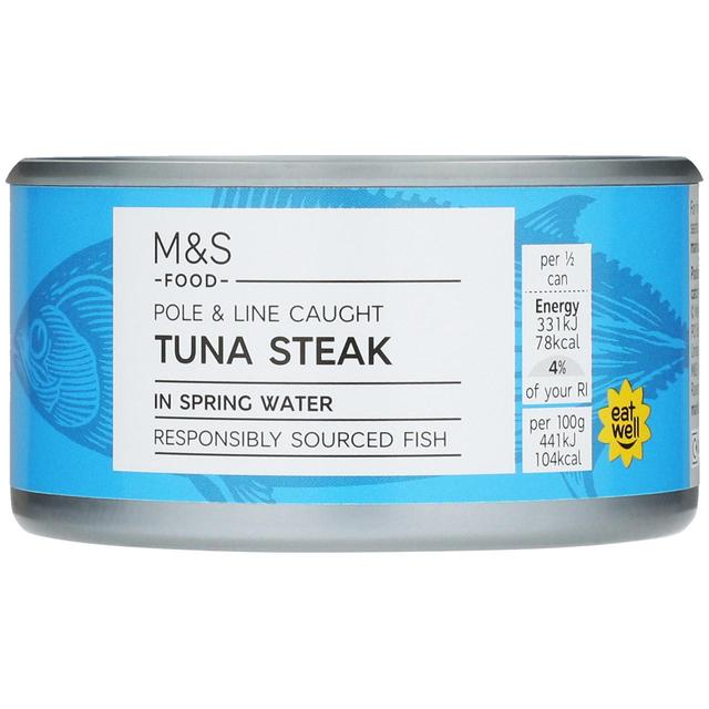 M&S Tuna Steak in Spring Water