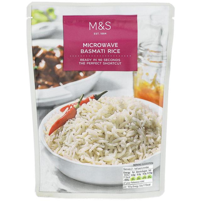 M&S Microwave Basmati Rice