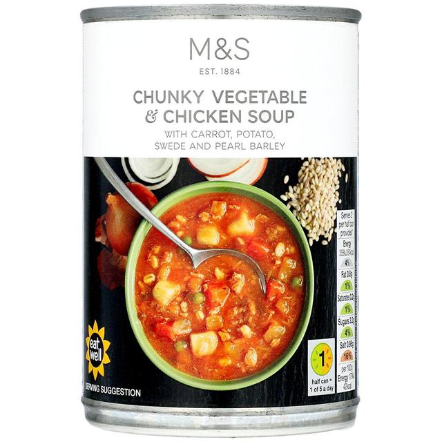 M&S Chunky Vegetable & Chicken Soup