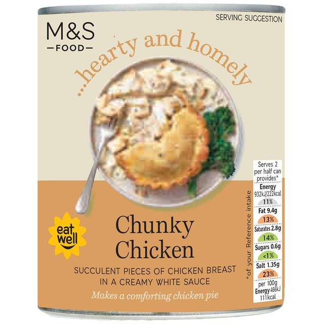 M&S Chunky Chicken in Creamy White Sauce