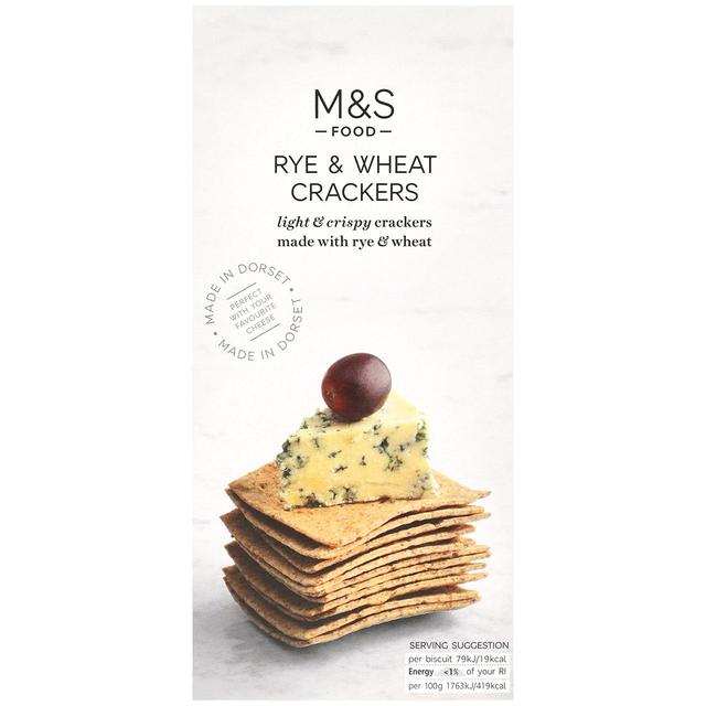 M&S Rye & Wheat Crackers