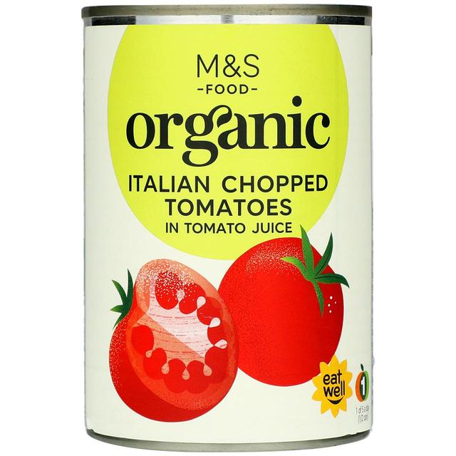 M&S Organic Chopped Tomatoes