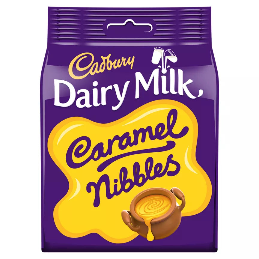 Cadbury Dairy Milk Caramel Nibbles Chocolate Share Bag