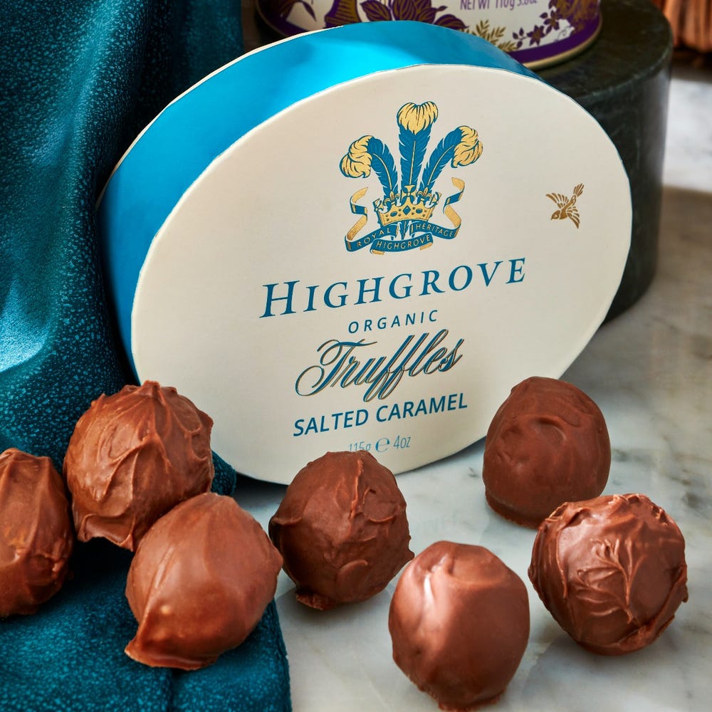 Fortnum & Mason Highgrove Organic Truffles