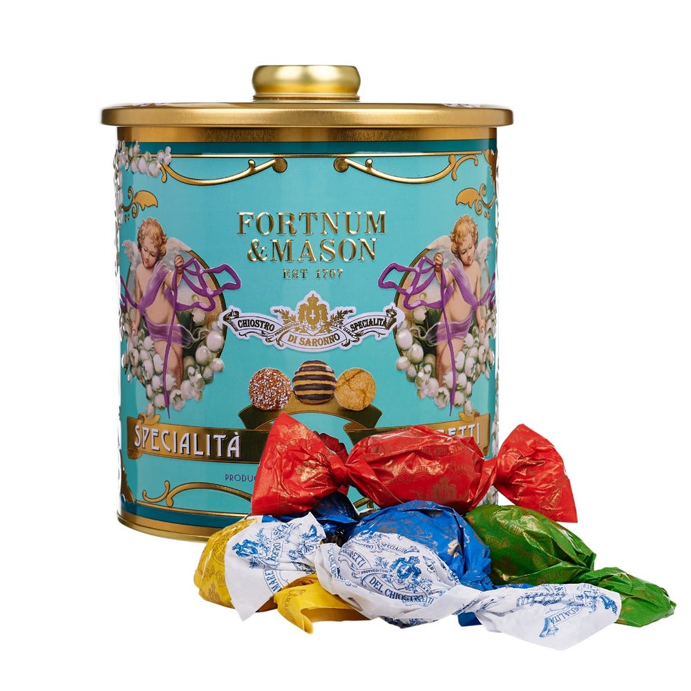 Fortnum & Mason Lazzaroni Amaretti Selection Tin