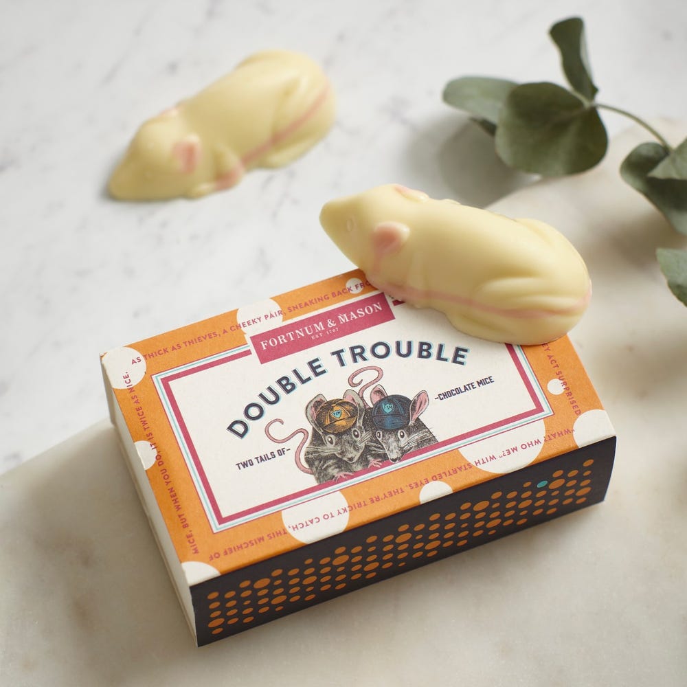 Fortnum & Mason Double Trouble Chocolate Mice